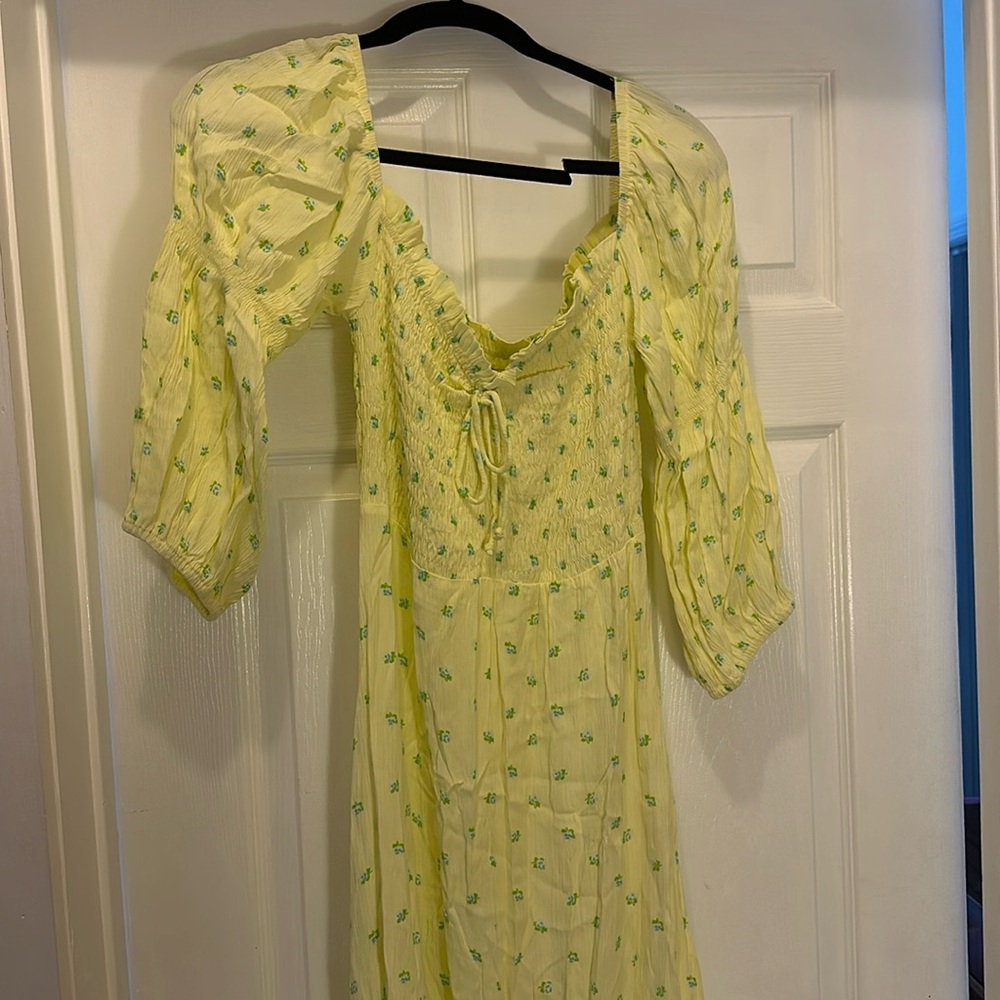 Faithful The Brand yellow dress